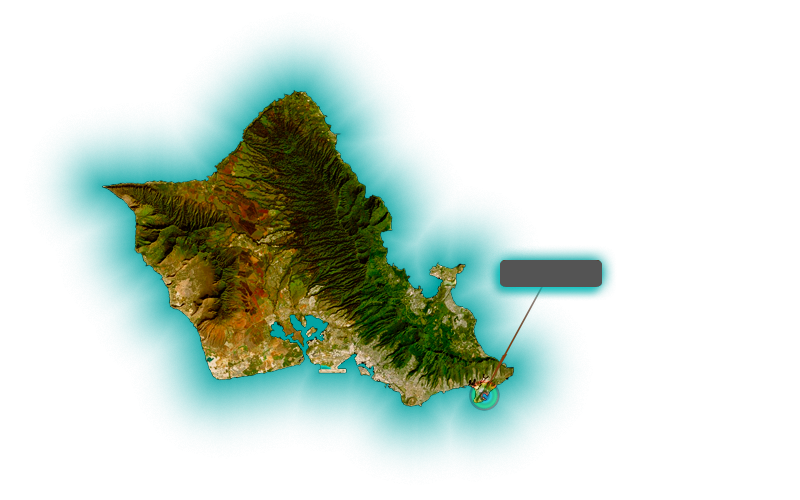Map Hanauma Bay 